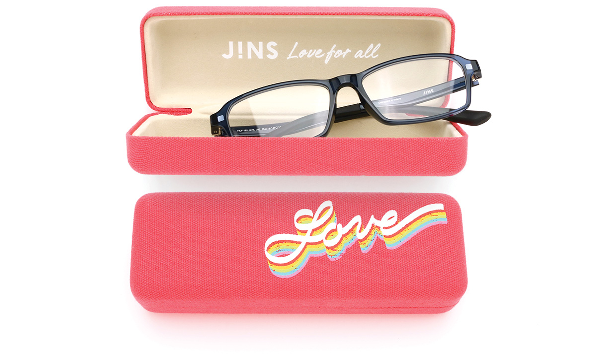 Pink Pride Case features a 'Love' cursive graphic in rainbow colors